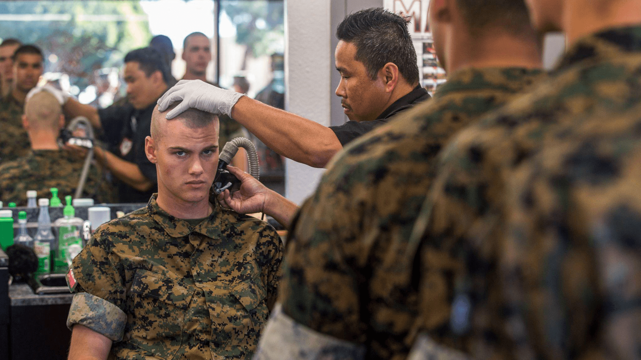 Funny that most Africans and Black Americans don’t understand that shaving our hair is a way of erasing our identity and sense of self. It is done in the military for the same exact reason. To orient the soldier from being an individual to becoming a standardised part of a subjugating organisation (one that gives orders to be followed — more on this later).