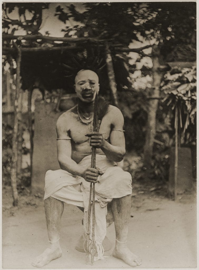 Plate · A Dibia (Diviner-Healer)