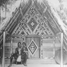 Plate · Man & Child · c. 1910