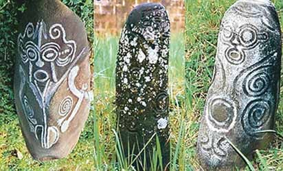 Plate · Standing Stones · Ikom